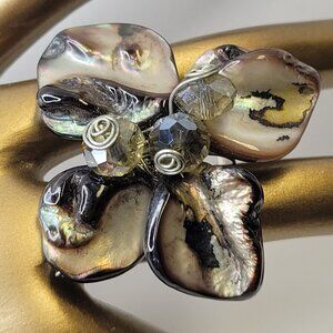 Genuine Pearl Adjustable Ring